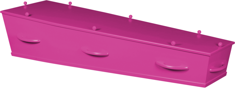 Uitvaartkist 6 EP Roze